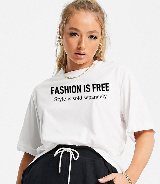 Polar Bee 'Fashion Is Free' Tee