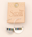 Scout Good Karma Miyuki Crescent Hoop Earrings | Silver