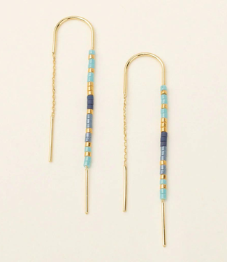 Scout Curated Wears Chromacolor Miyuki Thread Earrings | Gold (More Colors)