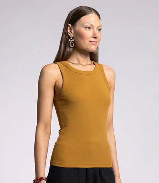 Thread & Supply Golden Brown 'Edlin' Tank