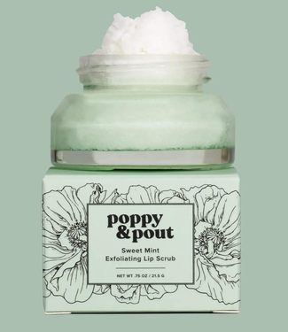 Poppy & Pout Lip Scrub | Sweet Mint