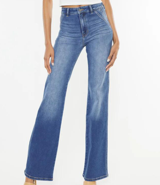 Kancan 'Celia' Ultra High Rise Wide Flare Jean
