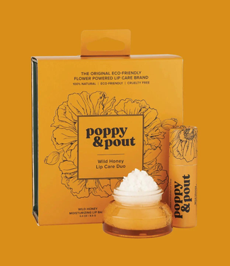 Poppy & Pout Lip Care Duo | Wild Honey