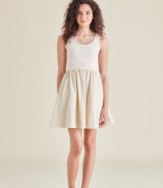 Steve Madden Sandy Beige 'Tottenham' Dress