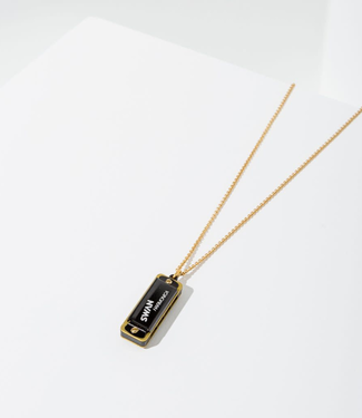 Larissa Loden Silver Harmonica Necklace