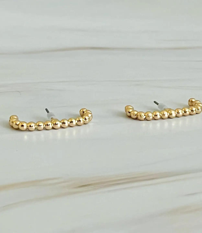 E+Y 'Big Baller' Suspender Cuff Earrings