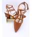 All Black 'Gladiator Block' Sandal **FINAL SALE**