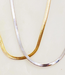 E+Y 'Simplicity' Herringbone Necklace (More Colors)