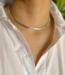 E + Y 'Simplicity' Herringbone Necklace