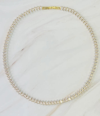 E+Y 'Play Ball' Tennis Necklace