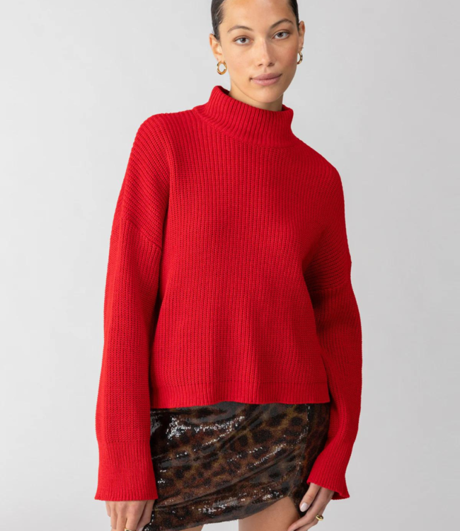 Sanctuary Mars Red 'Stay Cozy' Sweater **FINAL SALE**