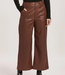 Dear John 'Audrey' Super High Rise Cropped Wide Leg Pants in Mahogany **FINAL SALE**
