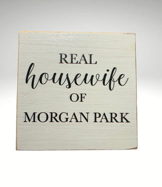 Rustic Marlin Real Housewife Square Block | Morgan Park **FINAL SALE**