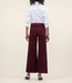 Kut from the Kloth 'Meg' High Rise Wide Leg Raw Hem in Dark Plum **FINAL SALE**