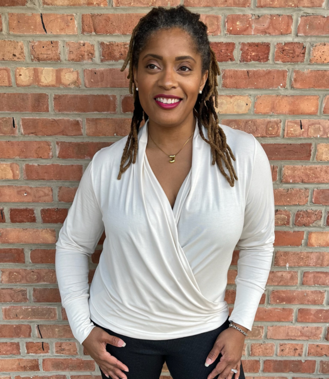 Brooklyn Isles 'Gathered Up' Top **FINAL SALE**