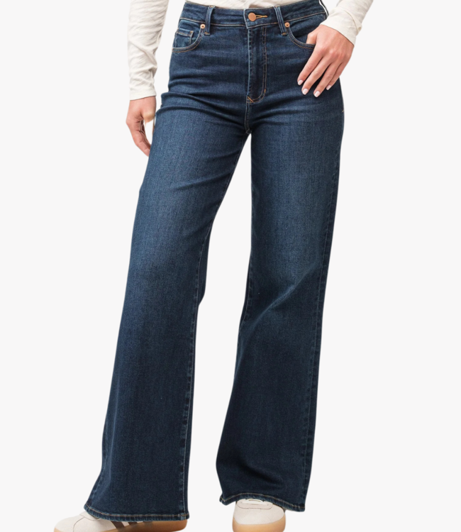 Dear John 'Fiona' Wide Leg Jeans in Iguaza