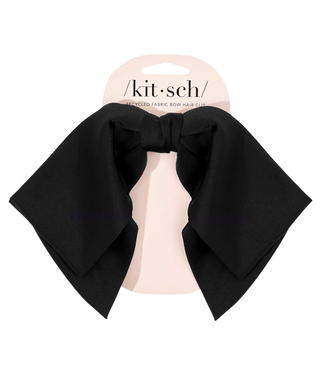 KITSCH Recycled Fabric Bow Hair Clip (More Colors)