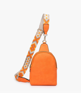 Jen & Co. 'Ellen' Sling Bag w/ Removable Guitar Strap (More Colors)