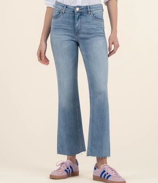 Kut from the Kloth 'Kelsey' High Rise Ankle Flare in Honest