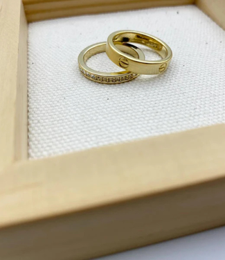 Must Have LOVE Dual Ring Set - 2 pc (More Colors)