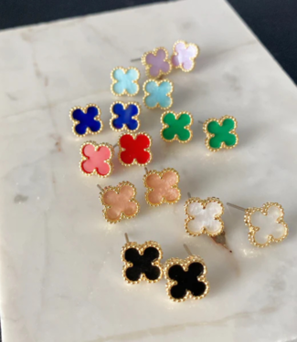 Must Have Mini Clover Leaf Classic Earrings (More Colors)