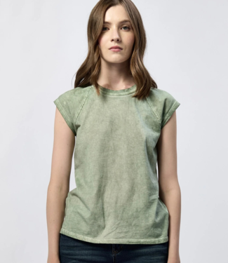 Dear John Denim Olive Branch 'Cynda' Top
