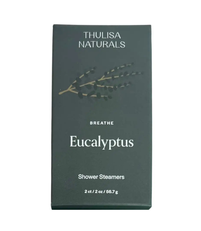Thulisa Naturals Breathe Shower Steamers | Eucalyptus 2 Pack