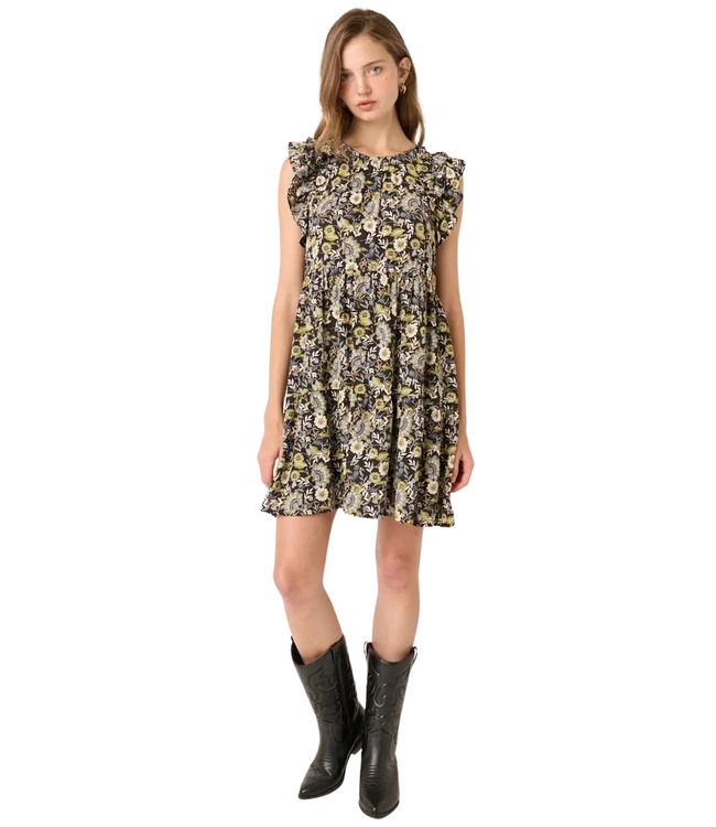 Mittoshop 'Midnight Garden' Dress