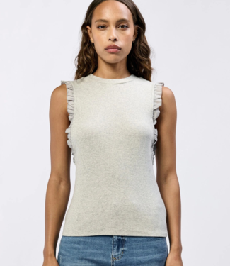 Dear John Denim Heather Grey 'Bridget' Top