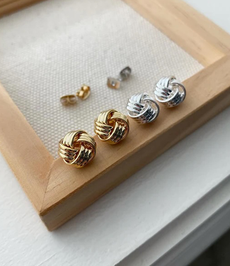 Must Have Textured Knot Earrings (More Colors)