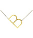 Textured Block Initial Necklace **FINAL SALE**