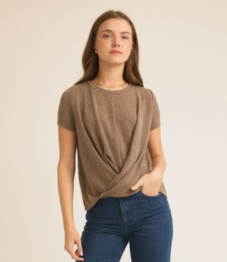 Gilli Mocha 'Twist of Fate' Top