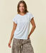 Doe & Rae Off White 'Darting Out' Top