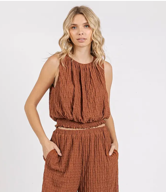 Mittoshop 'Never Wave-Hers' Top