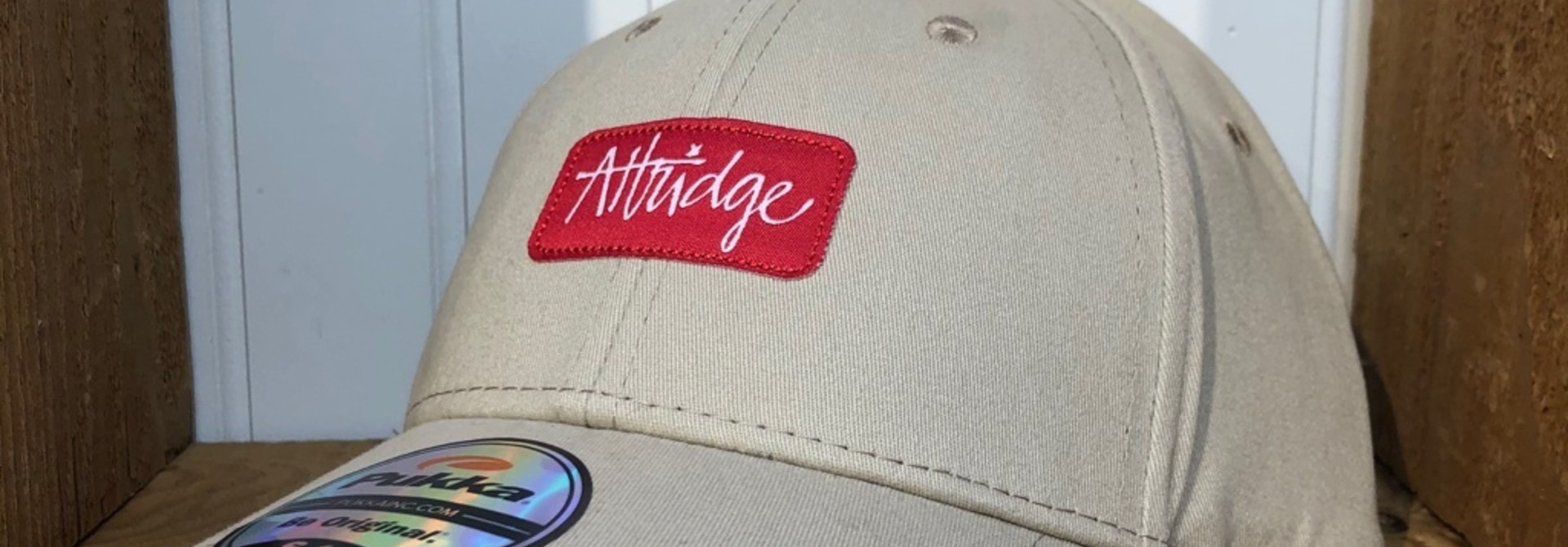 Attridge Script Stretch Fit Hat