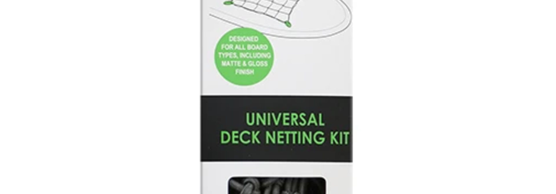 Vamo Universal Deck Netting Kit - Black