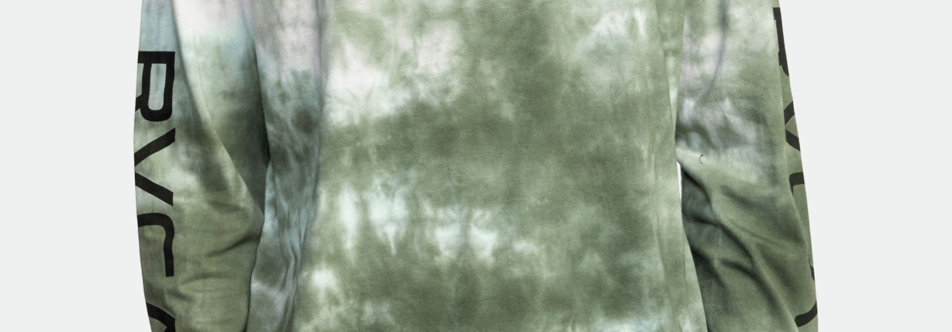 BIG RVCA TIE DYE LS