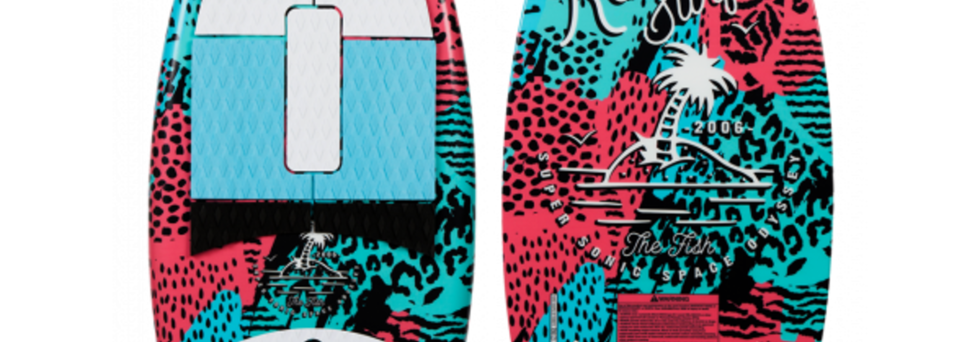 Super Sonic Space Odyssey Girl's Fish Wakesurfer