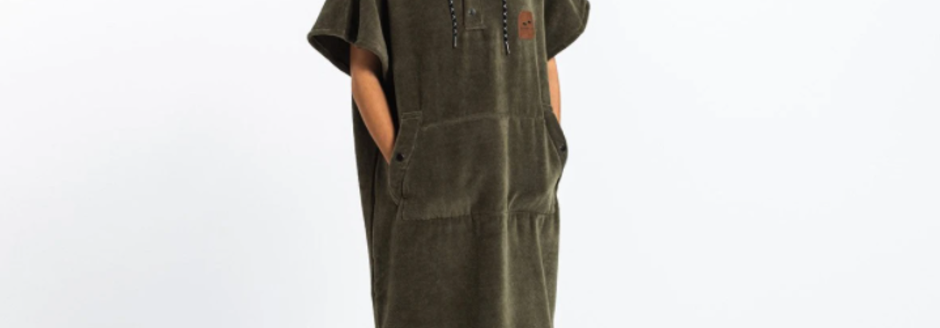 THE DIGS PONCHO GREEN