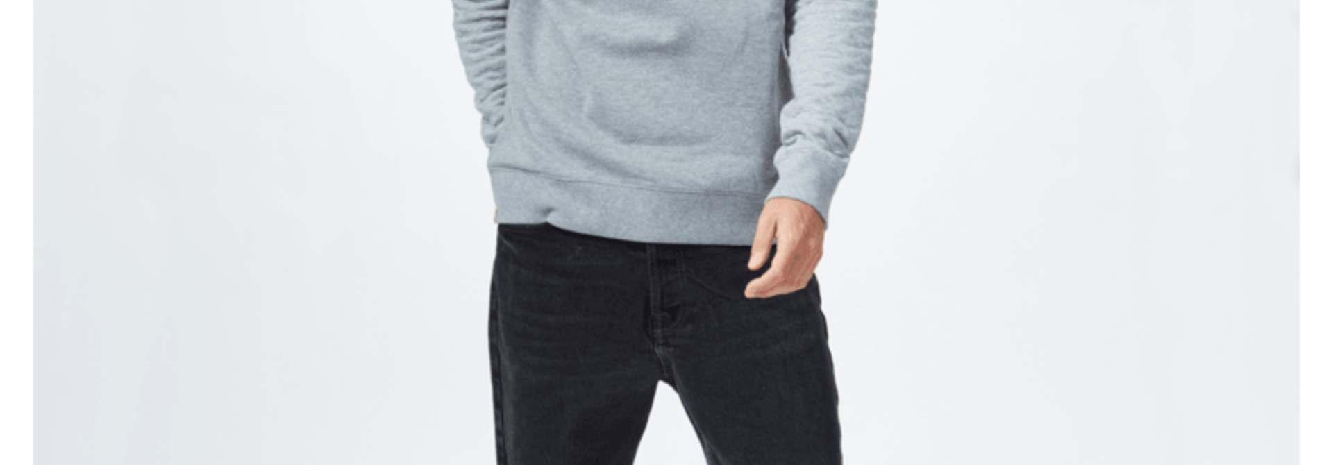 M Quilted Block Hoodie