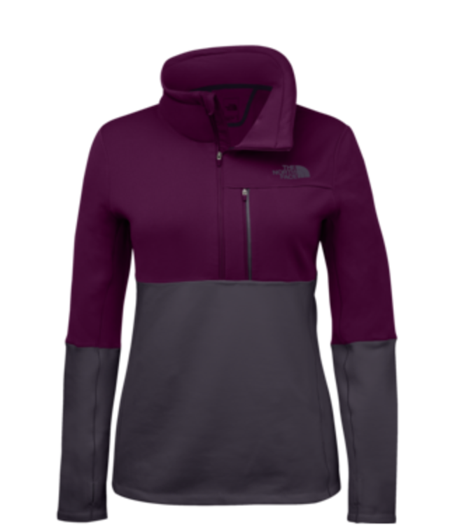  THE NORTH FACE Women's Crescent Full Zip, Marron Purple Black  Heather, M : Clothing, Shoes & Jewelry
