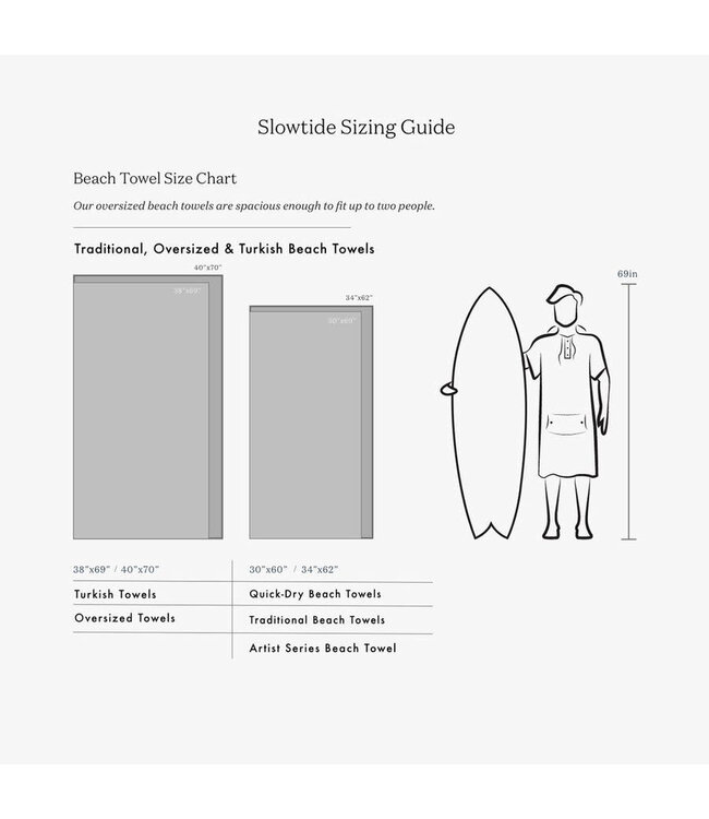 Slowtide Rise Up Beach Towel