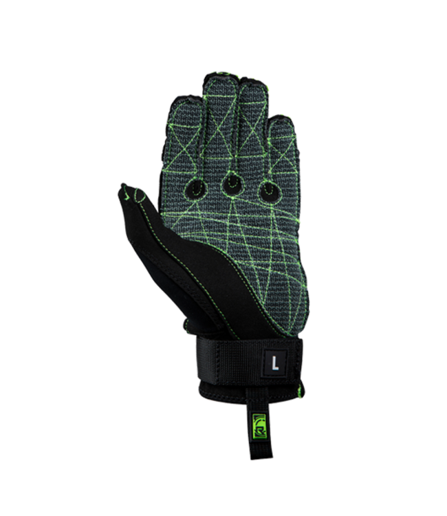 Radar Hydro-K Glove Matte Black / Volt Green