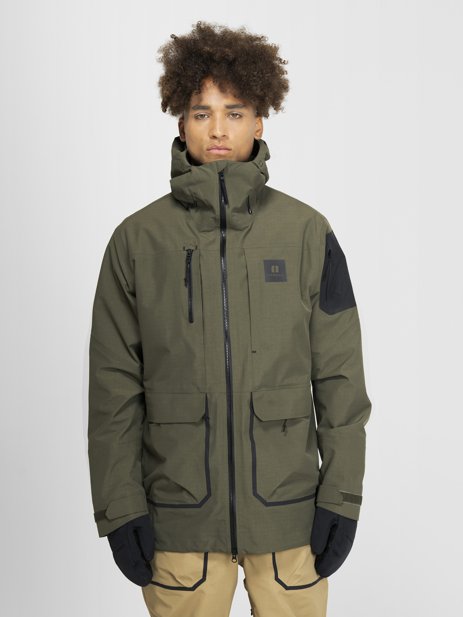 Grands 3L Jacket , GRANDS 3L JACKET MACHA 2025 – KEQZJU