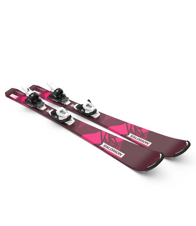 Salomon LUX Jr S Skis with C5 GW Bindings