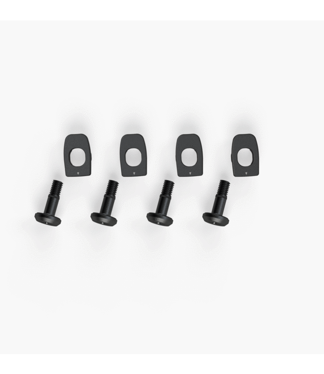 Ronix M6 Boot Hardware Set Black - Ronix