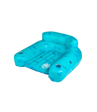 Radar Aqua Lounger Floatie - Blue Palms