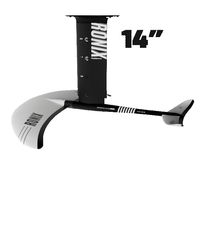 Ronix Shift Adjustable Mast with Balance 1300 Front Wing