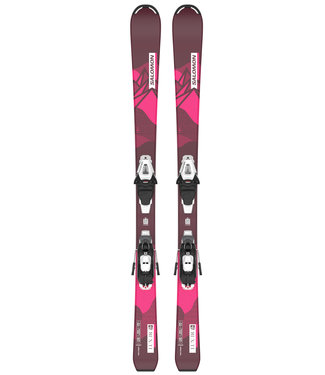 Salomon LUX Jr S Skis with C5 GW Bindings