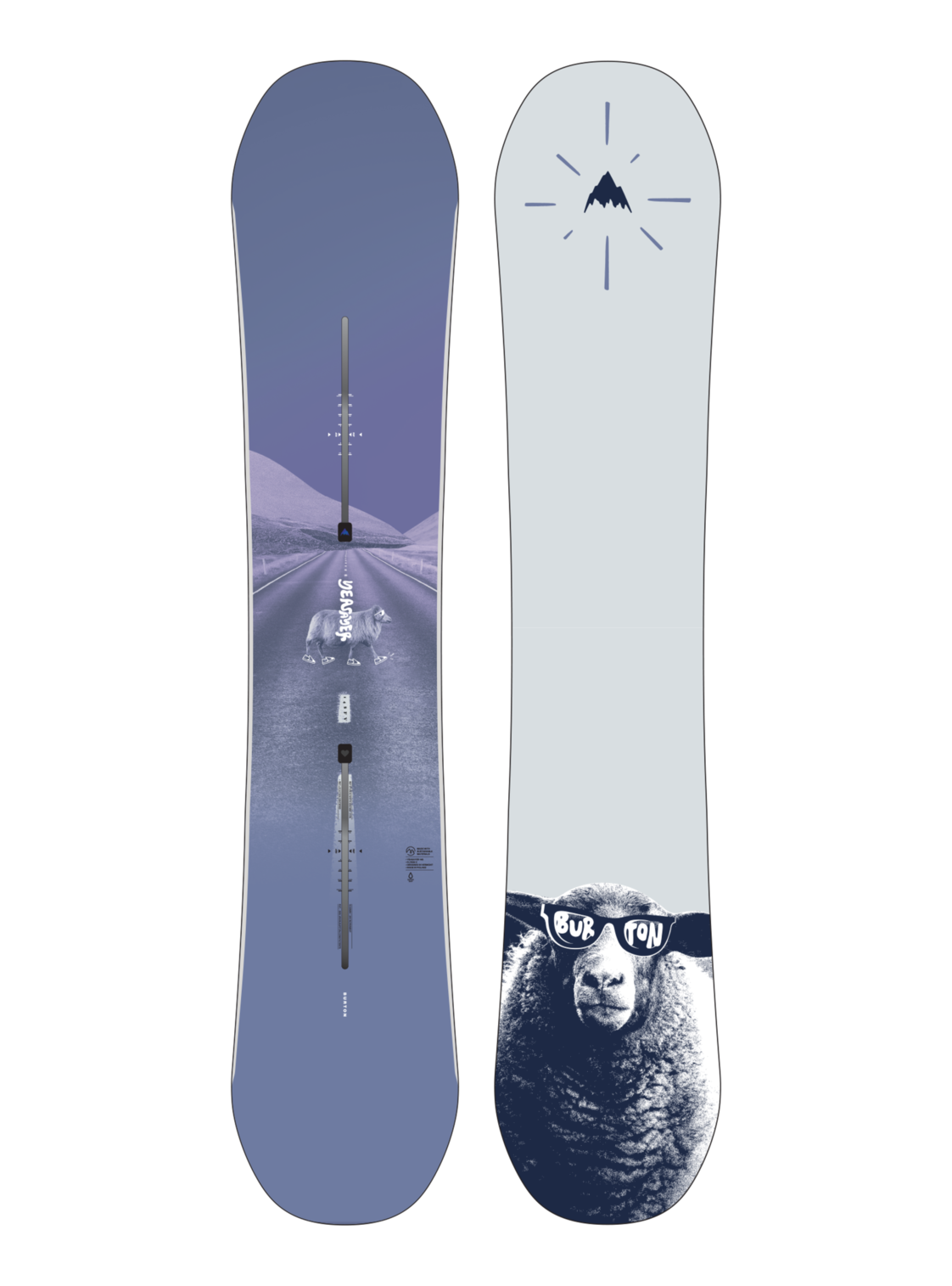 Women s 2024 Yeasayer Flying V Snowboard Attridge Ski Board